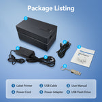 Load image into Gallery viewer, 4x6 Thermal Label Printer, Bluetooth Wireless Sticker Printer for Shipping, Business and Home Use, Compatible with iOS Android MacOS Windows
