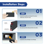 Load image into Gallery viewer, 802 Ink Cartridges 4 PACK Compatible for Epson 802 802XL T802XL T802 Ink for Workforce pro WF-4730 WF-4734 WF-4740 WF4740 WF4730 WF4734 Printers | 802 XL Black,Cyan,Magenta,Yellow
