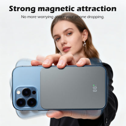 Portable Charger, 20W PD Fast Charging for iPhone, 5000mAh Power Bank Compatible with 17 16 15 14 13 12, Ultral Slim Wireless Battery Pack, Perfect Gift for Family, Black