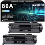 Load image into Gallery viewer, 80A Toner Cartridge Black | CF280A Replacement Toner for HP 80A (CF280AD1) CF280A 80X CF280X for HP Pro 400 M401A M401D M401N M401DNE MFP M425DN Printer Ink (2-Pack)
