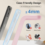 Charger l'image dans la galerie, Wireless Charger for iPhone, 3 in 1 Charging Station Compatible with iPhone 17 to 12, Compatible with iWatch Series, Compatible with Airpods 4 3 2 Pro, Pink
