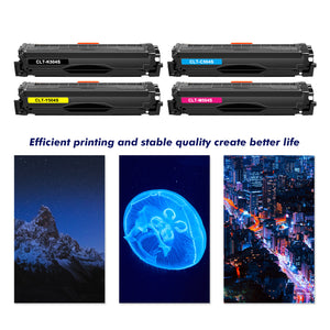 IAMSTECH Compatible Toner for Samsung CLT-504S CLT504S CLT-K504S Xpress C1860FW C1810W SL-C1860FW SL-C1810FW CLX-4195FW CLP-415NW Printer Ink (Black Cyan Yellow Magenta 4-Pack)