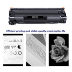 Load image into Gallery viewer, 78A CE278A Black Toner Cartridges for HP 78A Laserjet MFP HP LaserJet M1536 MFP M1536DNF P1560 P1566 P1606 P1606DN Printer Ink Compatible with 1606dn Toner Cartridge (CE278AD | Black, 2-Pack)
