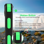 Lade das Bild in den Galerie-Viewer, BAOKALER 30000mAh Solar Charger for Cell Phone iPhone, Portable Solar Power Bank with Dual 5V USB Ports, 2 Led Light Flashlight, Compass Battery Pack for Outdoor Camping Hiking(Green)
