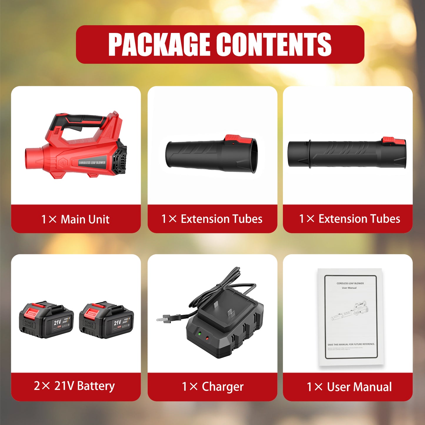 930CFM Leaf Blower Cordless, 21V 4.5AH Powerful Electric Cordless Leaf Blower, 6 Speeds Battery Powered Leaf Blowers for Lawn Care, Patio, Yard, Dust, Snow