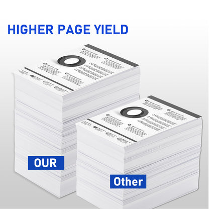 TN760 TN730 Toner Cartridge Compatible for Brother TN-760 TN760 TN730 TN-730 DCP-L2550DW HL-L2350DW MFC-L2710DW MFC-L2750DW MFC-L2690DW HL-L2395DW Printers (Black, 4 Pack)