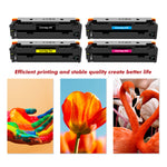Cargar imagen en el visor de la galería, 055 055H Toner Cartridge Replacement Compatible for Canon Cartridge 055 055H Color ImageCLASS MF743Cdw MF741Cdw MF745Cdw MF746Cdw LBP664Cdw Laser Printer(Black Cyan Magenta Yellow 4PACK)
