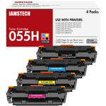 Load image into Gallery viewer, 055H 055 Toner Cartridge Compatible for Canon 055H 055 imageCLASS MF741CDW MF743Cdw imageCLASS LBP664CX LBP663CDW Laser Printer (Black, Cyan, Magenta, Yellow, 4-Pack)
