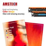 Load image into Gallery viewer, Amstech 4-Pack Compatible Toner for Canon 131 131IIK 131C 131Y 131M imageClass MF8280Cw MF628Cw MF624Cw LBP7110Cw Printer Ink(Black, Cyan, Magenta, Yellow)
