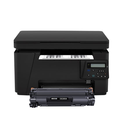 85A Black Compatible Toner Cartridge for HP 85A CE285A CE285D 285A Laserjet Pro P1102w M1212nf MFP P1102 P1102whp M1217nfw M1132 1102w CE285D M1212 M1217 Printer Ink (Black, 2-Pack, CE285AT1)