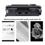 Cargar imagen en el visor de la galería, 05A With Chip 2 Pack CE505AD Black Toner Cartridge Ink Compatible for HP LaserJet 05A CE505A CE505D 05X CE505X P2035 (CE461A) P2035n (CE462A) P2055 P2055d (CE457A) P2055dn 2055dn P2055x Print
