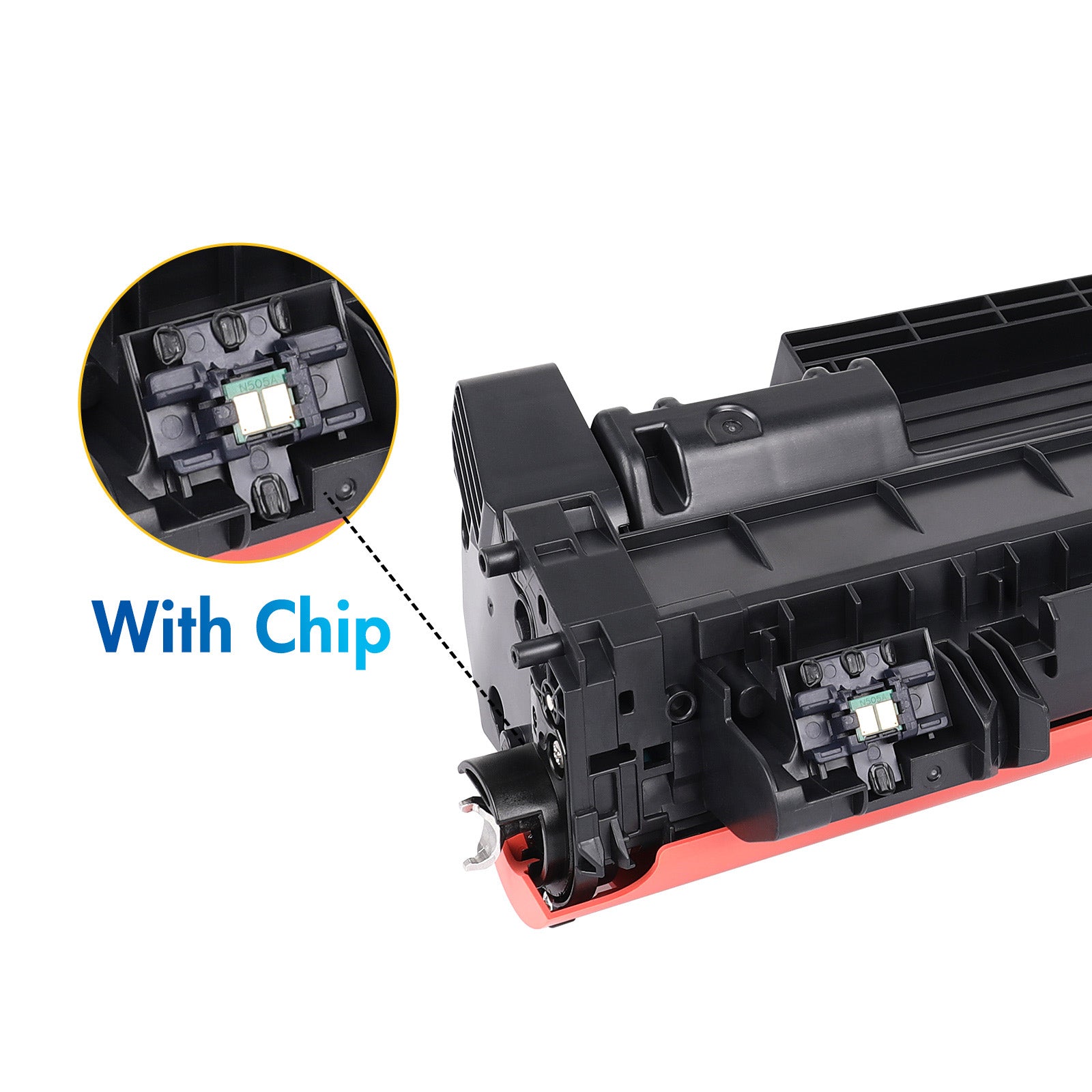 05A With Chip 2 Pack CE505AD Black Toner Cartridge Ink Compatible for HP LaserJet 05A CE505A CE505D 05X CE505X P2035 (CE461A) P2035n (CE462A) P2055 P2055d (CE457A) P2055dn 2055dn P2055x Print