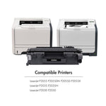 Carica l&#39;immagine nel visualizzatore di Gallery, 05A With Chip 2 Pack CE505AD Black Toner Cartridge Ink Compatible for HP LaserJet 05A CE505A CE505D 05X CE505X P2035 (CE461A) P2035n (CE462A) P2055 P2055d (CE457A) P2055dn 2055dn P2055x Print
