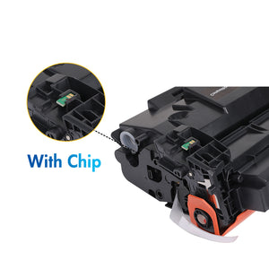 2-pack 58X CF258X Black Toner cartridge With Chip, Compatible with HP 58A CF258A 58X CF258X m404 Toner cartridge , For HP Laserjet Pro M404n M404dn MFP M428fdw M428fdn M404dw M428dw Printer