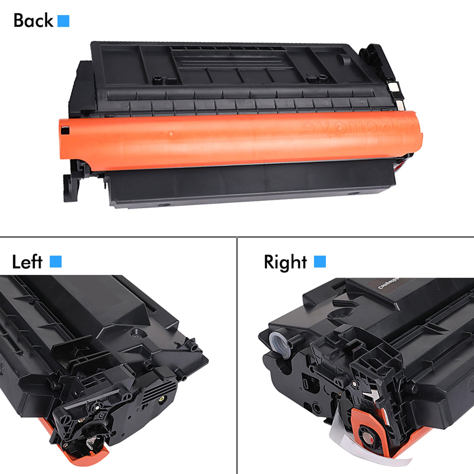 2-pack 58X CF258X Black Toner cartridge With Chip, Compatible with HP 58A CF258A 58X CF258X m404 Toner cartridge , For HP Laserjet Pro M404n M404dn MFP M428fdw M428fdn M404dw M428dw Printer