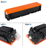 Load image into Gallery viewer, 410A Toner Cartridge Compatible for HP 410A 410X CF410A CF410X Color Laserjet Pro MFP M477fnw M477fdw M477fdn M452dn M452nw M477 M452 M377 Printer Ink (Black Cyan Yellow Magenta, 4-Pack)
