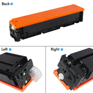 410A Toner Cartridge Compatible for HP 410A 410X CF410A CF410X Color Laserjet Pro MFP M477fnw M477fdw M477fdn M452dn M452nw M477 M452 M377 Printer Ink (Black Cyan Yellow Magenta, 4-Pack)