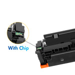 Load image into Gallery viewer, 410X Color Toner Cartridge Compatible for HP 410X CF410X 410A CF410A Laserjet Pro MFP M477fnw M477fdw M477fdn M452dn M452nw M452dw M477 M452 M377 Printer Ink (Black Cyan Yellow Magenta | 4-Pack )
