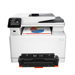 Charger l&#39;image dans la galerie, 410X Color Toner Cartridge Compatible for HP 410X CF410X 410A CF410A Laserjet Pro MFP M477fnw M477fdw M477fdn M452dn M452nw M452dw M477 M452 M377 Printer Ink (Black Cyan Yellow Magenta | 4-Pack )
