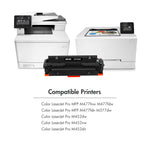 Charger l&#39;image dans la galerie, 410X Color Toner Cartridge Compatible for HP 410X CF410X 410A CF410A Laserjet Pro MFP M477fnw M477fdw M477fdn M452dn M452nw M452dw M477 M452 M377 Printer Ink (Black Cyan Yellow Magenta | 4-Pack )
