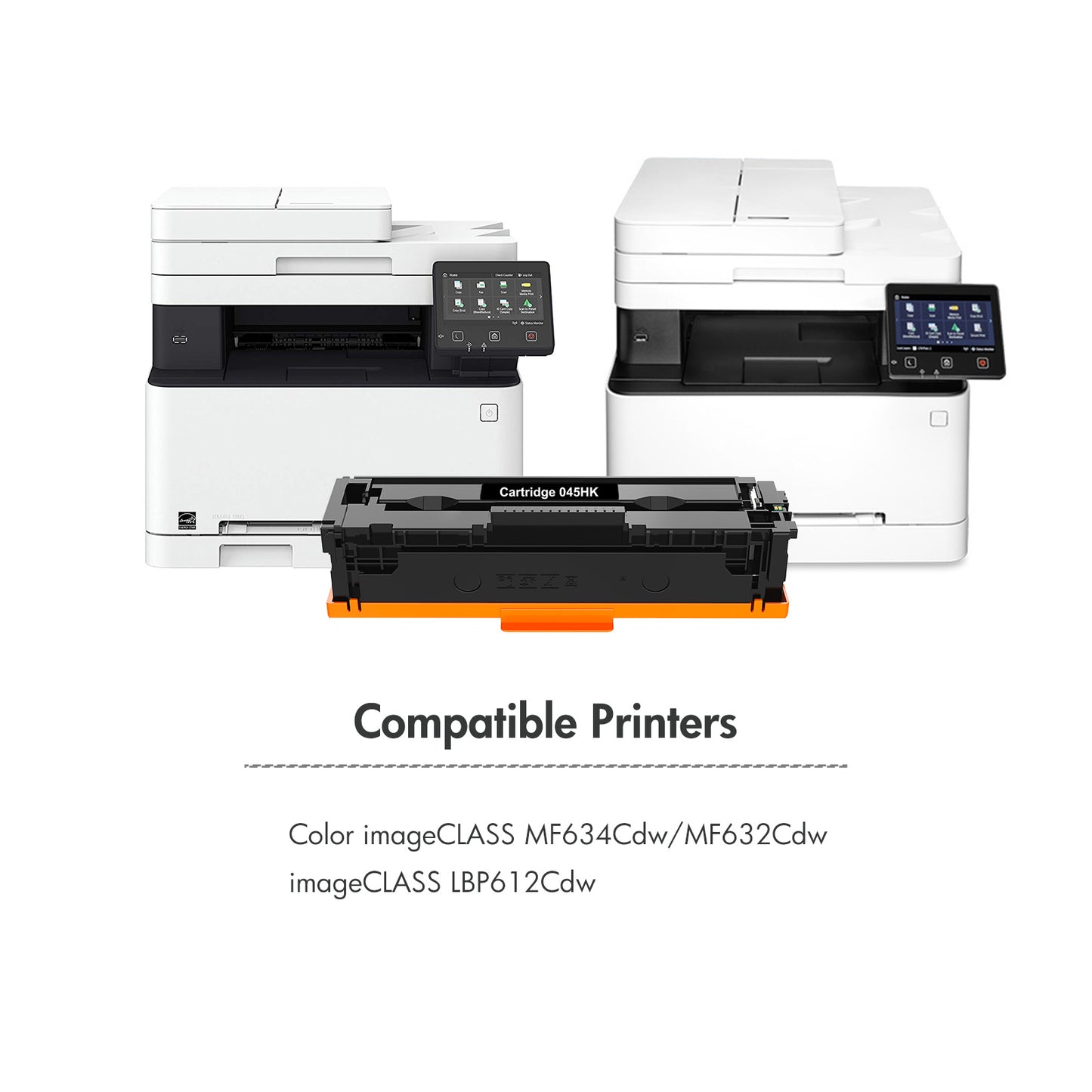 CRG 045 045H Toner Cartridge | Compatible Cartridge 045 045H for Canon CRG-045 045H MF634Cdw Toner for Canon Color ImageCLASS MF634Cdw MF632Cdw LBP612Cdw MF632 LBP612 Printer Ink (B/C/Y/M, 4-Pack)