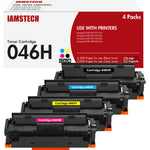 Load image into Gallery viewer, 046H 046 MF733Cdw Toner Cartridge Replacement for Canon 046H 046 CRG-046H Toner Cartridge for Color imageCLASS MF733Cdw MF731Cdw MF735Cdw LBP654Cdw Printer Ink (Black Cyan Magenta Yellow, 4 Pack)
