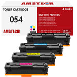 Load image into Gallery viewer, 054 054H 4-Pack Toner Cartridge Compatible for Canon 054 CRG-054 054H Color ImageCLASS MF644Cdw MF642Cdw MF641Cw LBP622Cdw MF640C Toner Printer Ink (Black Cyan Magenta Yellow )
