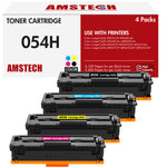 Load image into Gallery viewer, 054H 054 4-Pack Toner Cartridge Compatible for Canon 054H 054 CRG-054H Color ImageCLASS MF644Cdw MF642Cdw MF641Cw LBP622Cdw MF640C Toner Printer Ink (Black Cyan Magenta Yellow )
