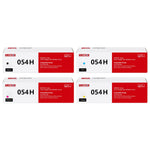 Carica l&#39;immagine nel visualizzatore di Gallery, 054H 054 4-Pack Toner Cartridge Compatible for Canon 054H 054 CRG-054H Color ImageCLASS MF644Cdw MF642Cdw MF641Cw LBP622Cdw MF640C Toner Printer Ink (Black Cyan Magenta Yellow )

