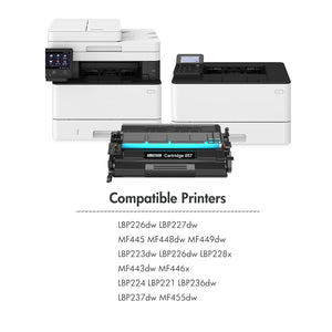 057 CRG-057 057H Black Toner Cartridge Compatible for Canon 057 057H for ImageCLASS MF445dw MF448dw MF449dw LBP226dw LBP227dw LBP228dw MF445 Printer 2-PACK