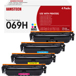 Cargar imagen en el visor de la galería, 069H 069 High Yield (with Chip) Toner Cartridges 4 Pack Replacement for Canon 069H Toner Cartridge Compatible with Canon imageCLASS MF753Cdw MF752Cdw MF751Cdw LBP673Cdw(Black Cyan Yellow Magenta)
