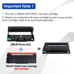 Load image into Gallery viewer, DR630 DR-630 Drum Unit Replacement Compatible for Brother DCP-L2520DW DCP-L2540DW HL-L2300D HL-L2320D HL-L2340DW HL-L2360DW HL-L2680W Printer 1PACK
