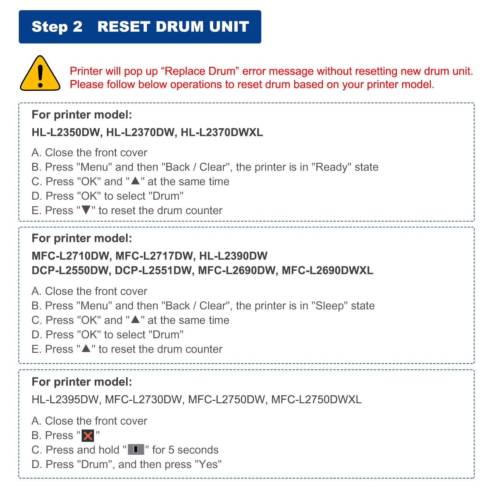 DR630 DR-630 Drum Unit Replacement Compatible for Brother DCP-L2520DW DCP-L2540DW HL-L2300D HL-L2320D HL-L2340DW HL-L2360DW HL-L2680W Printer 1PACK