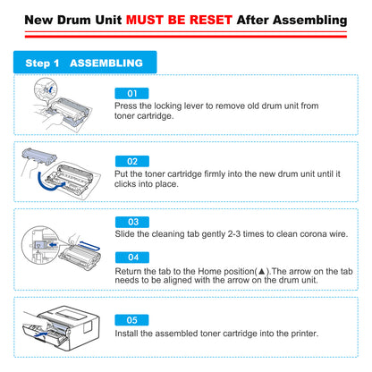 DR730 DR-730 Drum Unit Replacement Compatible for Brother MFC-L2710DW MFC-L2750DW HL-L2350DW HL-L2370DWXL HL-L2390DW HL-L2395DW DCP-L2550DW MFC-L2750DWXL Printer Yields Up to 12,000 Pages 1PACK