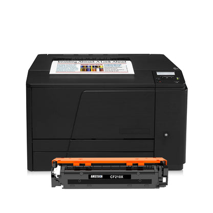 131A CF210A 131X CF210X Toner Cartridge Compatible for HP Pro 200 Color M251nw MFP M276nw M251n M276n M276 M251 Printer (Black,Cyan,Magenta,Yellow,4 Pack)