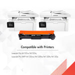 Load image into Gallery viewer, 17A Toner Cartridge Replacement 2-Pack Compatible for HP 17A CF217A LaserJet Pro M102w M102a MFP M130nw M130fw M130fn M130a Series Printer (Black)
