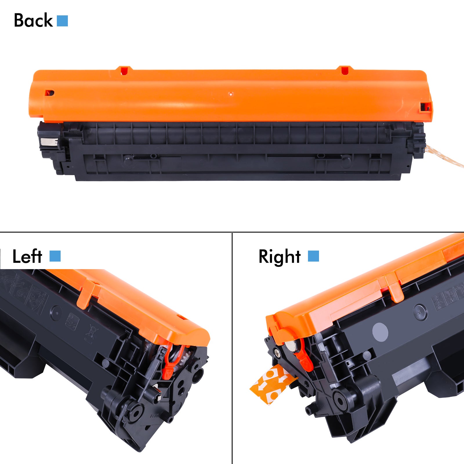 48A CF248A Toner Cartridge Compatible for HP 48A CF248A for HP Laserjet Pro M15w MFP M29w M28w M16w M31w M30w M15a M16a M28a M29a M15 M29 M28 Printer Ink (Black 2-Pack)