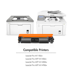 94A Toner Cartridge Replacement Compatible for HP 94A 94X CF294A for HP Laserjet Pro MFP M148fdw M148dw M149fdw Pro M118dw Printer Ink (Black, 2-Pack)