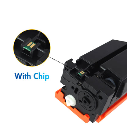 202X 202A Toner Cartridge Replacement Compatible for HP 202X CF500X 202A CF500A for Color Laserjet Pro MFP M281fdw M281cdw M254dw M281fdn M254 M281 Printer Ink(Black, Cyan, Magenta, Yellow 4-Pack)