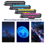 Charger l&#39;image dans la galerie, TN-227 TN227 High Yield Toner Cartridge 4 Pack Compatible for Brother TN227 TN223 TN-227BK/C/M/Y MFC-L3770CDW HL-L3290CDW HL-L3270CDW MFC-L3750CDW MFC-L3710CW L3210CW Printer Ink
