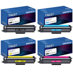 Load image into Gallery viewer, TN-227 TN227 High Yield Toner Cartridge 4 Pack Compatible for Brother TN227 TN223 TN-227BK/C/M/Y MFC-L3770CDW HL-L3290CDW HL-L3270CDW MFC-L3750CDW MFC-L3710CW L3210CW Printer Ink
