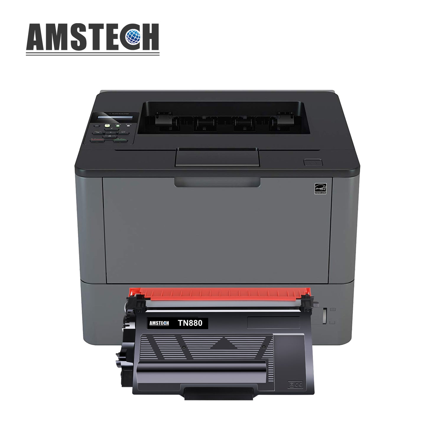 TN-880 TN880 Toner Cartridge Replacement Compatible for Brother TN880 TN 880 for MFC-L6900DW HL-L6200DW HL-L6200DWT MFC-L5900DW MFC-L6800DW HL-L6250DW 2 Pack Black