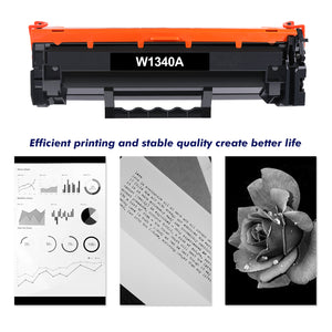 With Chip 134A Toner Cartridges 134X Compatible Replacement for HP W1340X W1340A LaserJet M209dw MFP M234dw MFP M234sdn MFP M234sdw Printer Ink High Yield (Black, 2-Pack)