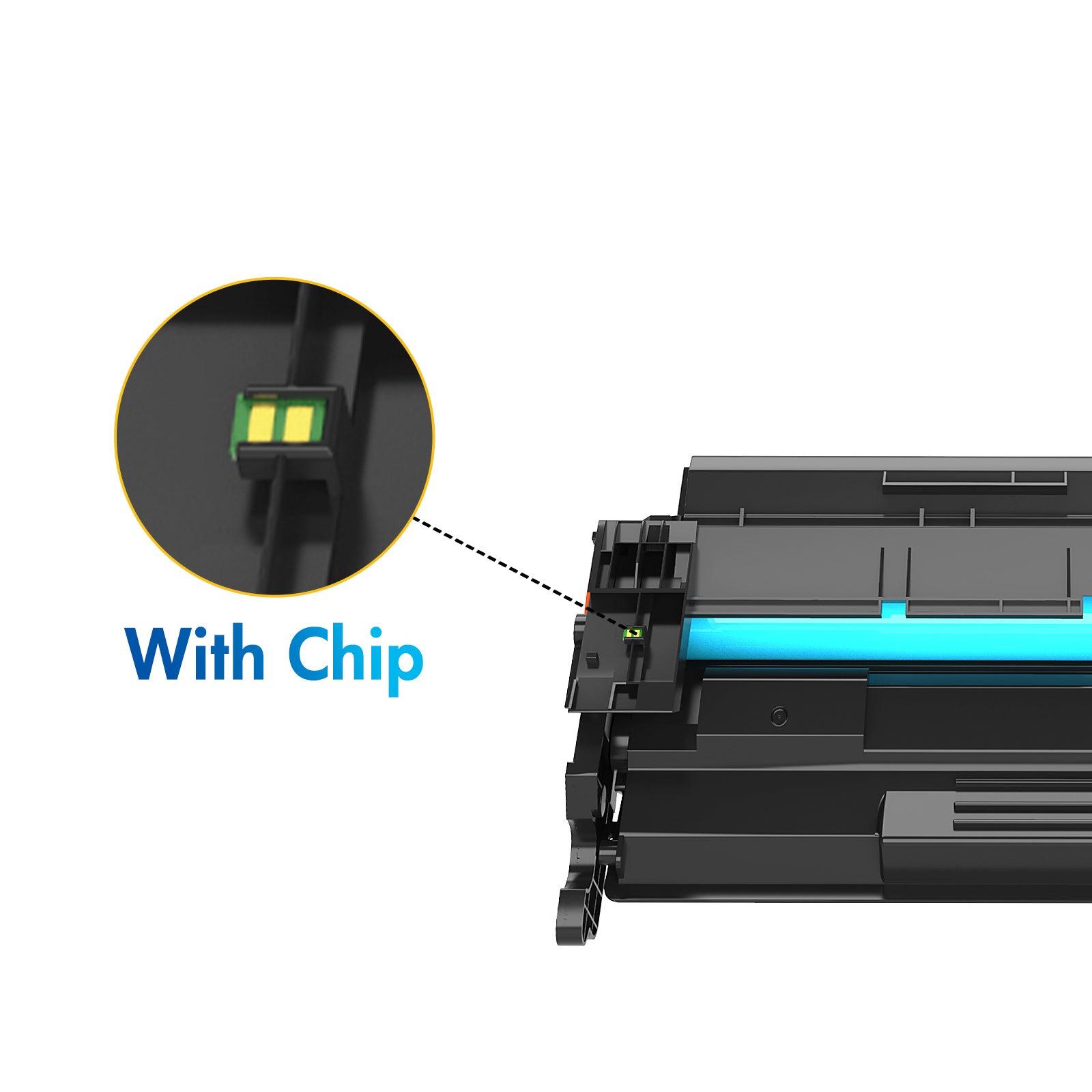 With Chip 148A Toner Cartridge 2-Pack Black Compatible for HP W1480A 148A Laserjet Pro 4001dn MFP 4101fdw 4101fdn 4001n 4001dn 4001dw