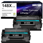 Charger l&#39;image dans la galerie, 148X Toner Cartridge 148A High Yield Compatible for HP W1480X 148X 148A Laserjet Pro 4001dn MFP 4101fdw 4101fdn 4001n 4001dn 4001dw (2-Pack)
