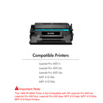 Cargar imagen en el visor de la galería, 148X Toner Cartridge 148A High Yield Compatible for HP W1480X 148X 148A Laserjet Pro 4001dn MFP 4101fdw 4101fdn 4001n 4001dn 4001dw (2-Pack)
