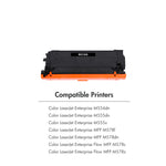 Cargar imagen en el visor de la galería, 212A 212X Toner Cartridge 4-Pack Compatible for HP 212A W2120A 212X W2120X Color Laserjet Enterprise M554dn M555dn MFP M578f M578dn M554 M555 M578 Printer | W2120A W2121A W2122A W2123A
