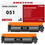 Load image into Gallery viewer, Amstech 2-Pack Compatible Toner Cartridge for Canon 051 CRG-051 Black 2168C001 ImageCLASS MF267dw LBP162dw MF264dw MF267dw Printer Ink High Yield
