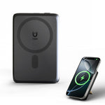 Load image into Gallery viewer, Power bank, 10000mAh Magnatic Portable Charger with Type-C Cable, Battery Pack with 22.5W Charging Lighting Input, for iPhone 17 16 15 14 13 12, Black
