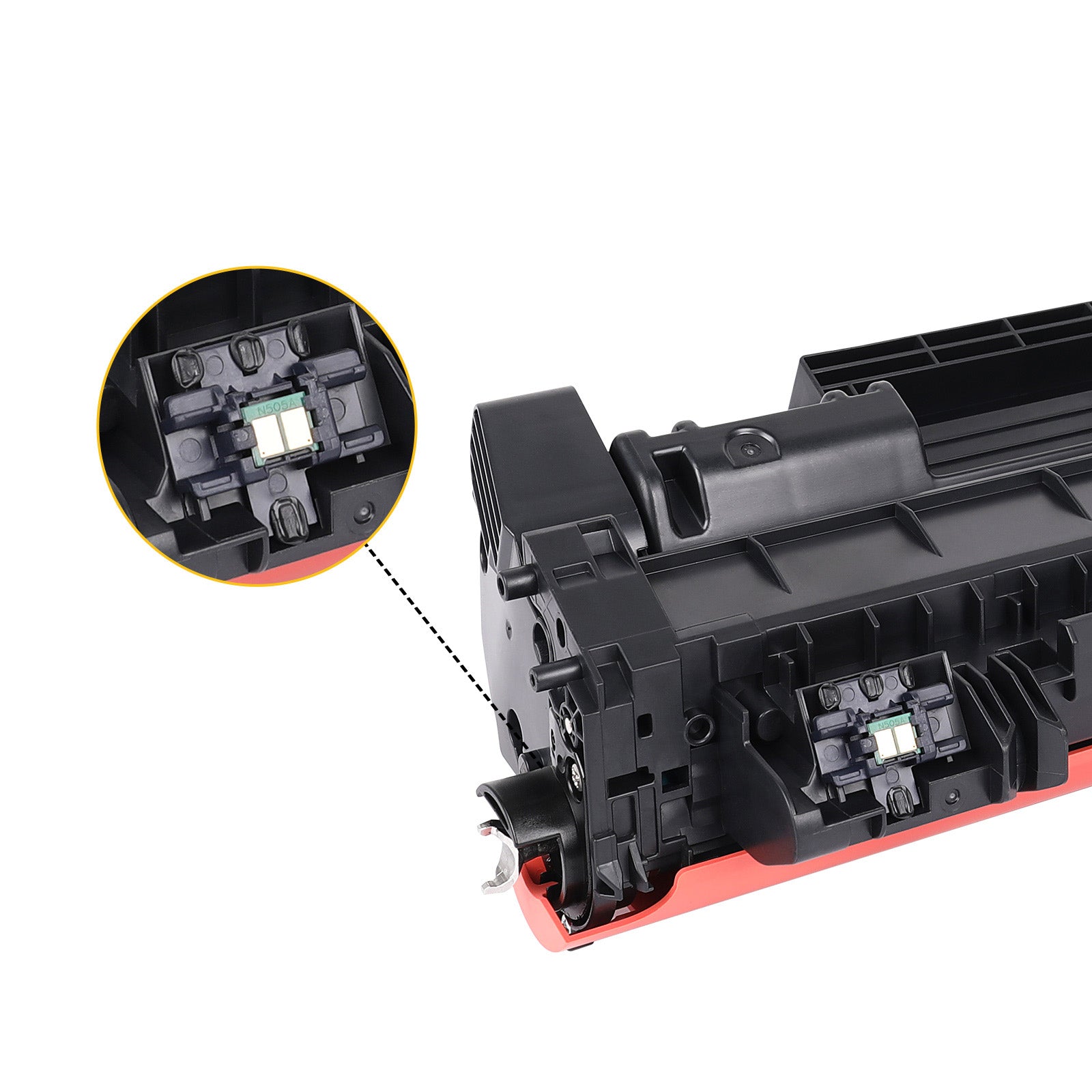 80A Toner Cartridge Black | CF280A Replacement Toner for HP 80A (CF280AD1) CF280A 80X CF280X for HP Pro 400 M401A M401D M401N M401DNE MFP M425DN Printer Ink (2-Pack)